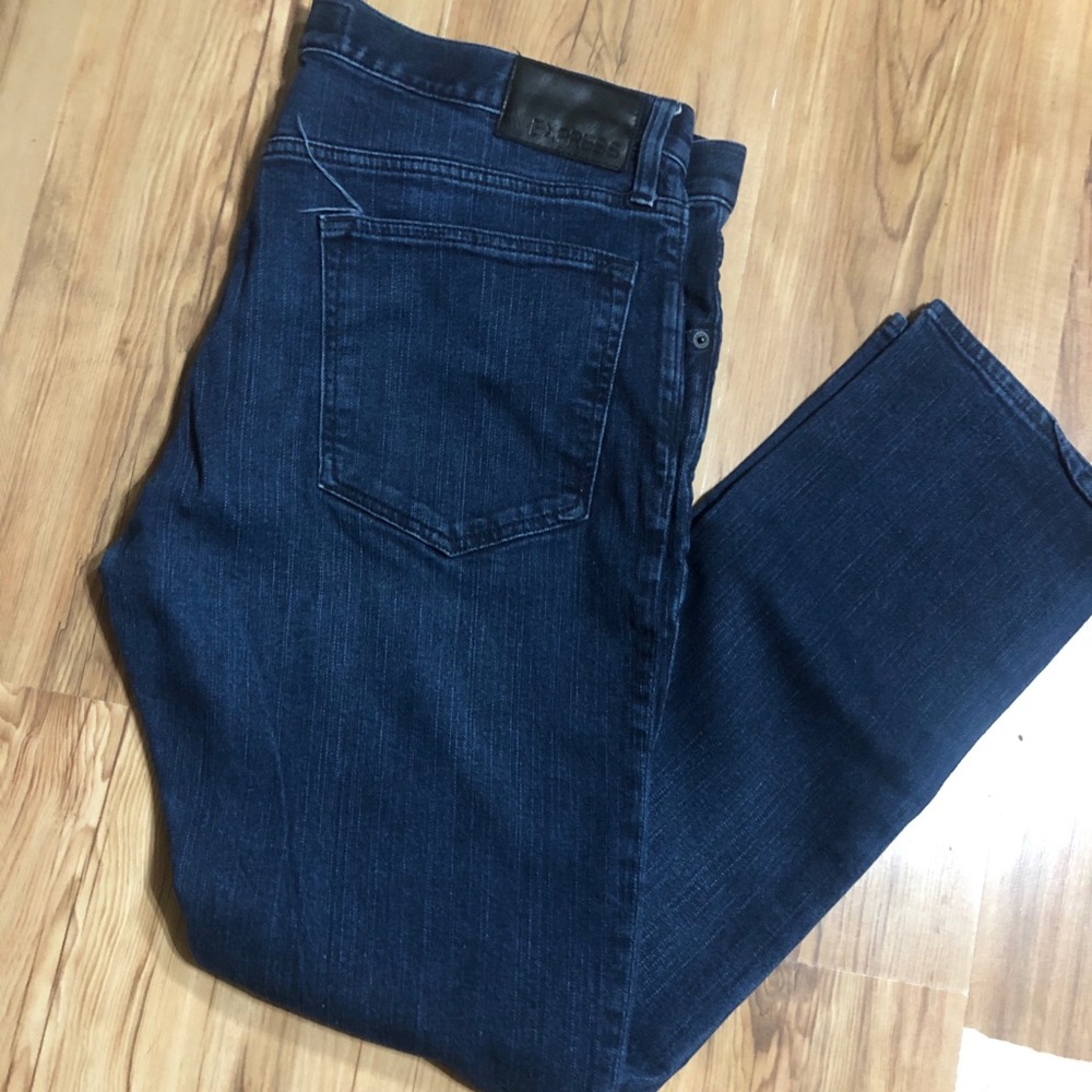 Express Rocco jeans skinny leg fit